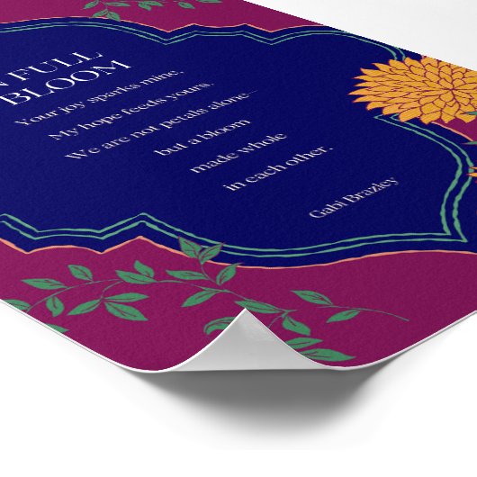 In Full Bloom ポスター (角)