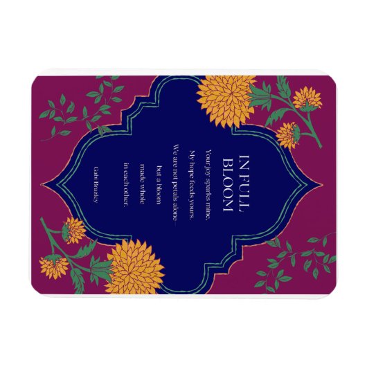 In Full Bloom マグネット (横)