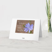 In Gedanken bin ich immer bei Dir! カード (裏面)