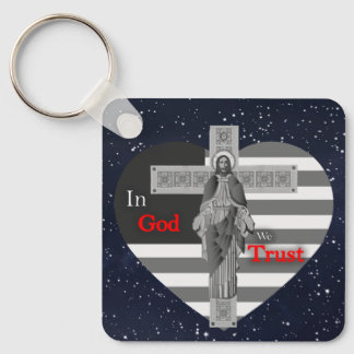 In God we Trust キーホルダー