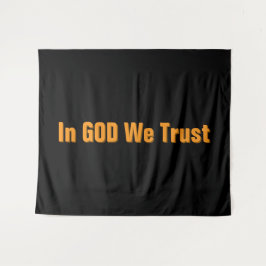 In GOD We Trust タペストリー