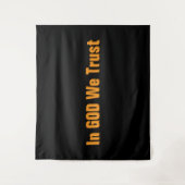 In GOD We Trust タペストリー (正面)