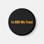 In GOD We Trust マグネット (正面)