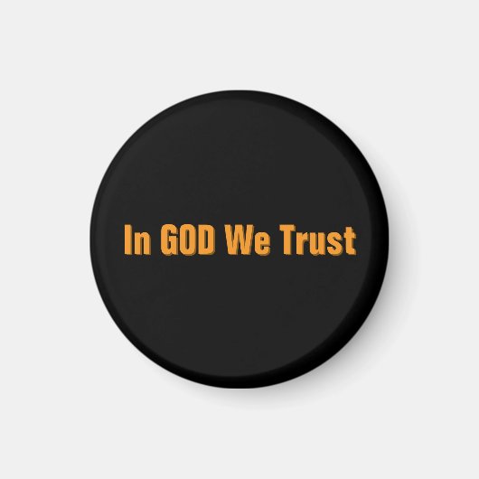 In GOD We Trust マグネット (正面)