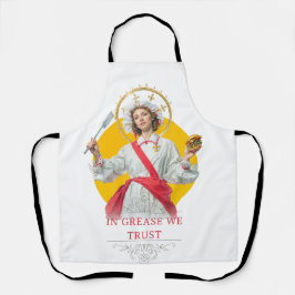 In Grease We Trust. Saint of the Kitchen  エプロン