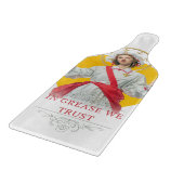 In Grease We Trust. Saint of the Kitchen  カッティングボード (角)