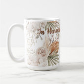 In Harmony with the Wild Mug | Boho Ceramic Cup コーヒーマグカップ (左)