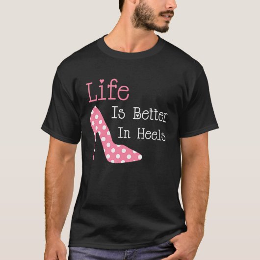 In Heels Shoe Tシャツ (正面)