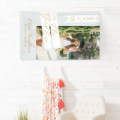 In Her Grad Era Elegant Photo Graduation Party 横断幕 (インサイチュ)