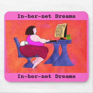 In-her-netの夢 マウスパッド