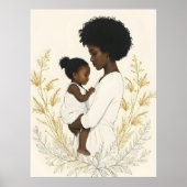 In Her Silence, He Finds Safety ポスター (正面)