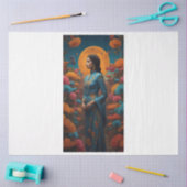 In het bloemenveld decoupage tissue papier 薄葉紙 (クラフト)