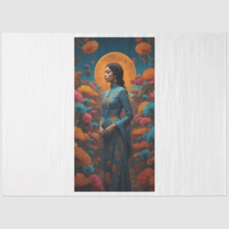 In het bloemenveld decoupage tissue papier 薄葉紙