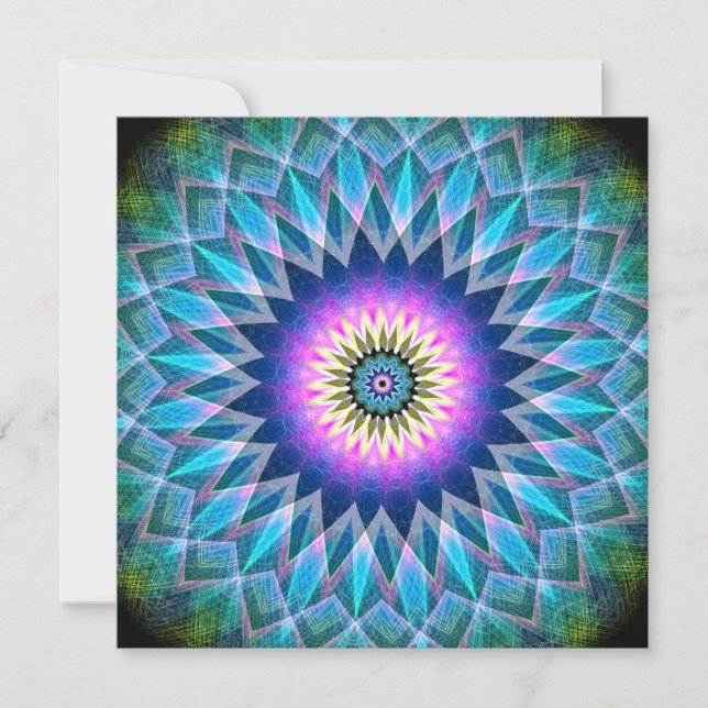 In het oog van de Ster mandala (正面)