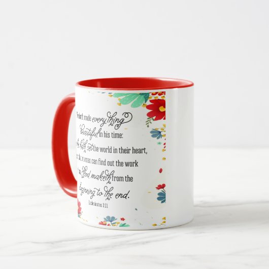 In His time Coffee Mug マグカップ (正面左)