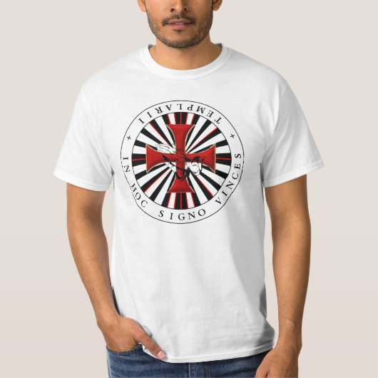 In Hoc Signo Vinces Templarii 02 Tシャツ (正面)