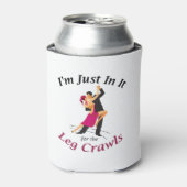 In It for the Leg Crawls 12 oz Can Cooler/Coozie 缶クーラー (缶正面)