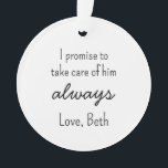 In-Law custom Ornament - Personalized Wedding Keep オーナメント<br><div class="desc">In-Law custom Ornament - Personalized Wedding Keepsake - Mother In Law Gift - From Bride 2025</div>