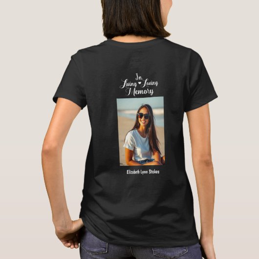 In Living and Loving MemoryのTシャツ Tシャツ (裏面)