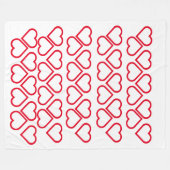 in love フリースブランケット (正面(横))