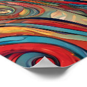 In Love モダン Art Poster ポスター (角)