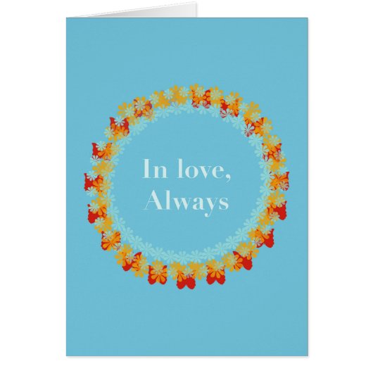 In Love Always-Any time of year declaration (正面)