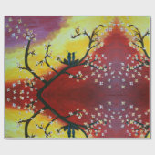 In Love, Birds, Nest ArtWrapping紙 ラッピングペーパー (フラット)