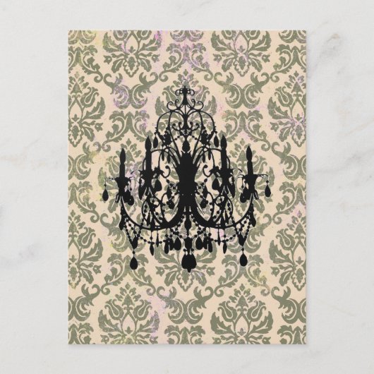 In Love Chandelier ～はがき/招待状 ポストカード (正面)