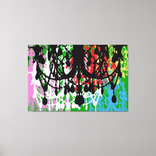 In Love Chandelier XLARGE 60X40 （その他のオプション） - キャンバスプリント (正面)