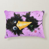 In Love Crow – 紳士おもしろい- アクセントクッション (正面)