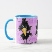 In Love Crow – 紳士 – あなたのテキスト/名前を追加 マグカップ (左)