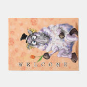 In Love Ram – ようこそ – ロマンチック ドアマット (正面)