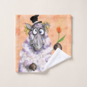 In Love Ram – 紳士 – おもしろい バスタオルセット (ウォッシュタオル)