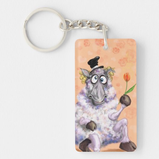 In Love Ram Keychain – 紳士 キーホルダー (正面)