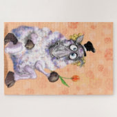 In Love Ram - Romantic – テキスト/名前を追加 ジグソーパズル (横)