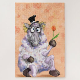 In Love Ram - Romantic – テキスト/名前を追加 ジグソーパズル