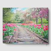 In Loving Memoryゲストブック：葬式ゲストブック ゲストブック (裏面)