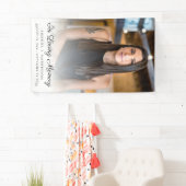 In Loving Memoryフォトシンプルー葬儀サービス 横断幕 (インサイチュ)