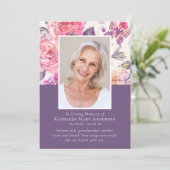 In Loving Memoryフローラ写真追悼会 プログラム (スタンド正面)