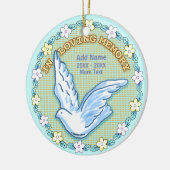 In Loving Memoryメモリアルオーナメント セラミックオーナメント (左)