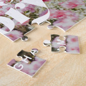 In Loving Memoryヴィンテージレトロ記念写真 ジグソーパズル (側面)