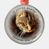 In Loving Memory写真名Cat Dog Pet Premium メタルオーナメント (正面)