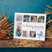 In Loving Memory写真家族メモリアル フォトプラーク (側面)