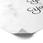 In Loving Memory写真引用文葬儀記念 ポスター (角)