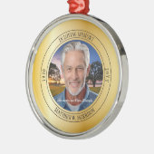 In Loving Memory写真記念キープサケ メタルオーナメント (左)