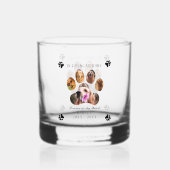In Loving Memory写真Petメモリアル – ホワイトブラック ウイスキーグラス (正面)
