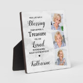 In Loving Memory記念悔やみや弔慰3写真 フォトプラーク (正面)