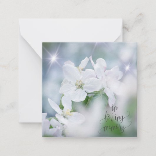 In loving memory ノートカード (正面)