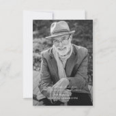 In Loving Memory モダン Photoエレガント Memorial (裏面)