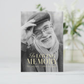 In Loving Memory モダン Photoエレガント Memorial (スタンド正面)